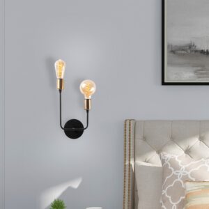 ASIR Nástenné osvetlenie DOLMA čierna