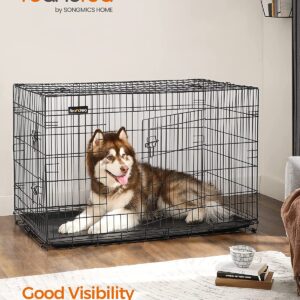 FEANDREA Klietka pre psa XXL 122 x 74 x 80 cm