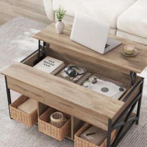 VASAGLE Konferenčný stolík s nastaviteľnou doskou