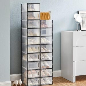 SONGMICS Úložné boxy priehľadné 18 ks