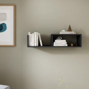 Eltap Polica VELLIA, čierna