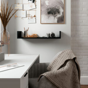 Eltap Polica VISSTA 80, čierna