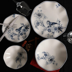ASIR Porcelánová jedálenská súprava 24 ks BIRD