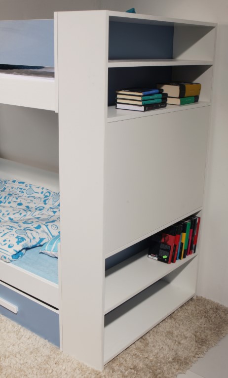 ArtBed Detská poschodová posteľ GASPAR | 80 x 180 cm Prevedenie: Morenie - Akryl – Obrázok 6