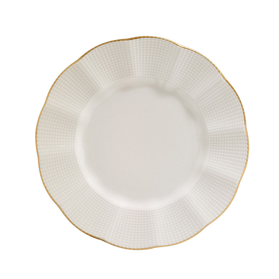 ASIR Porcelánová jedálenská súprava 24 ks GOLD krémovo zlatá – Obrázok 9