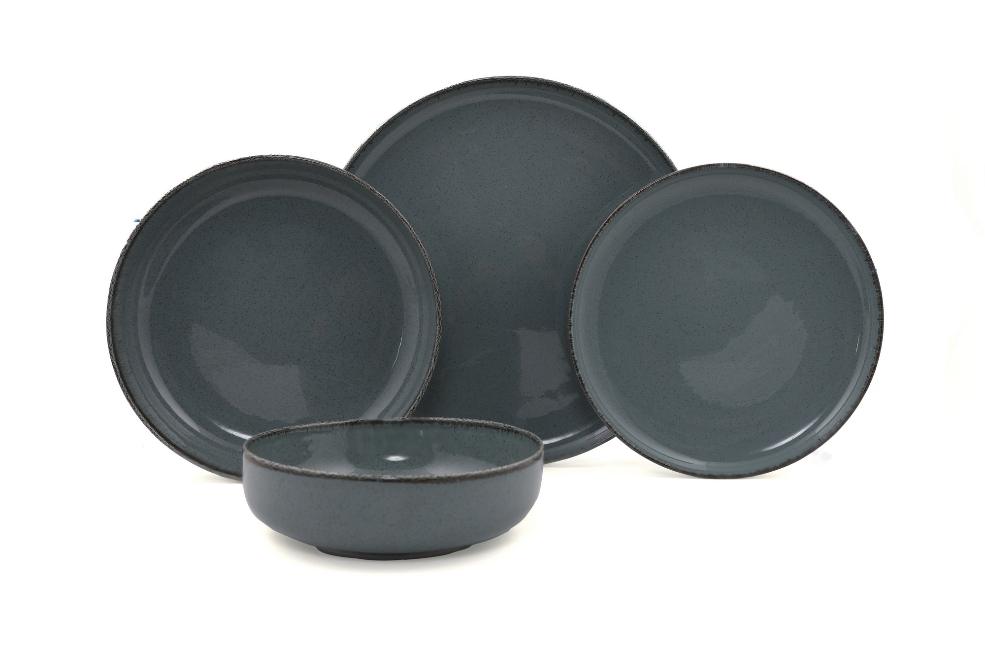 ASIR Porcelánová jedálenská súprava (16 ks) tyrkysová – Obrázok 3