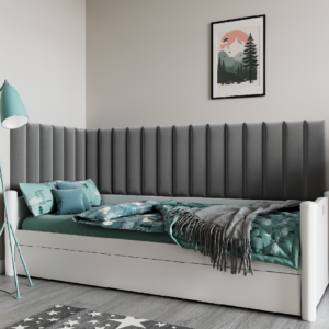 Eltap Čalúnený panel SET QUADRATTA 210+90×60 sivý