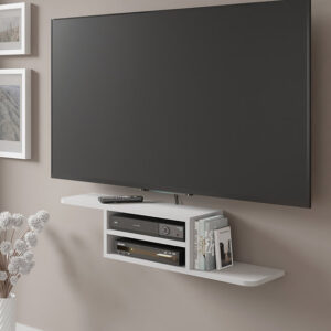 BIM TV polička DEDAL Farba: biely mat