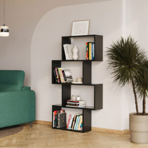 Eltap Policový regál Egurro, čierny