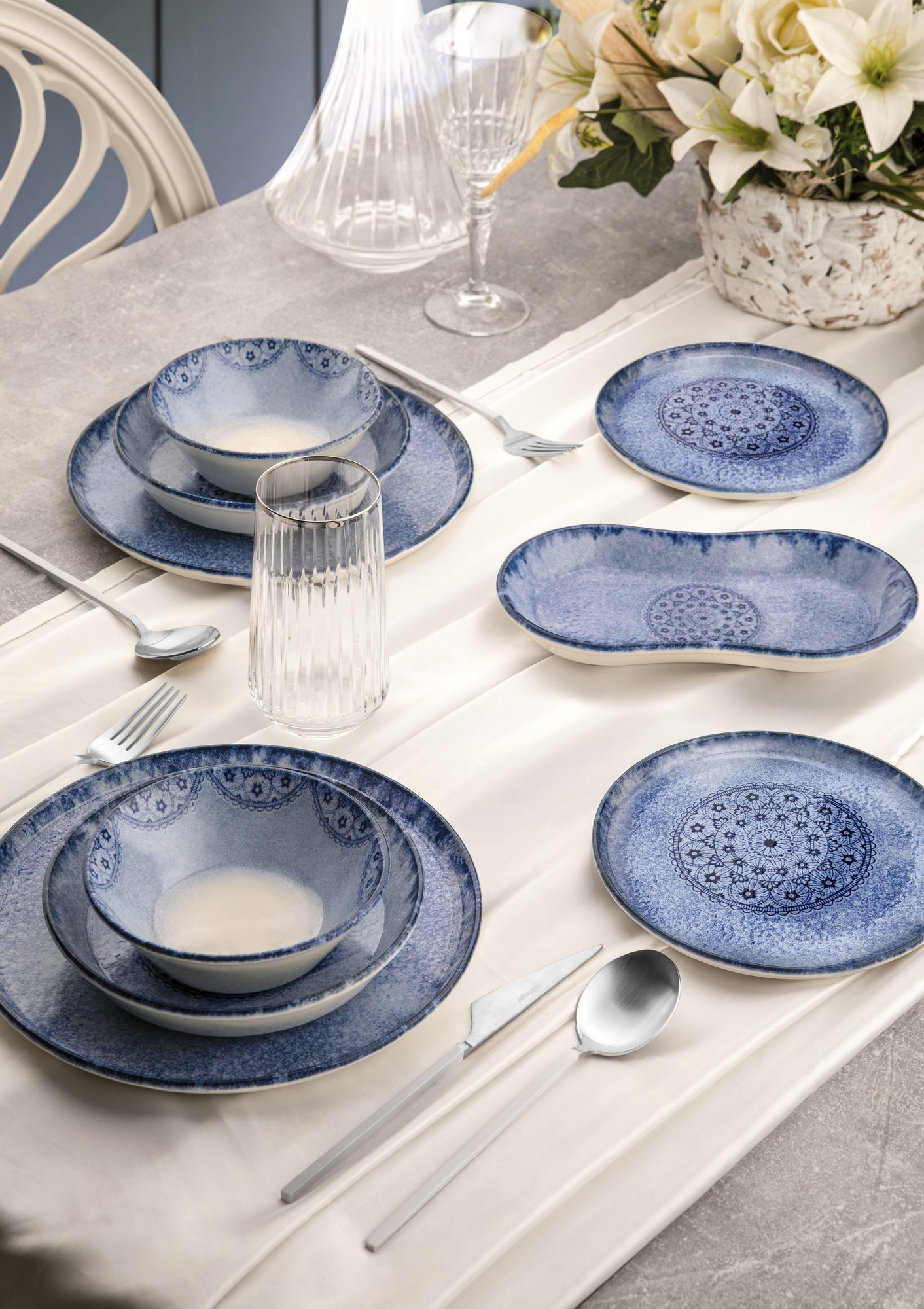 ASIR Porcelánová jedálenská súprava GREEK 27 ks
