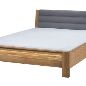 Szynaka Manželská posteľ VELVET 76 | 160 x 200 cm Farba: Sivá