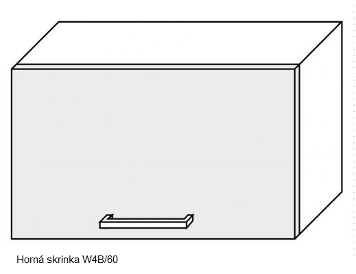 ArtExt Kuchynská linka Brerra - lesk Kuchyňa: Spodná skrinka D/15 / (ŠxVxH) 15 x 82 x 50 cm – Obrázok 46