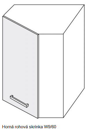 ArtExt Kuchynská linka Brerra - lesk Kuchyňa: Spodná skrinka D/15 / (ŠxVxH) 15 x 82 x 50 cm – Obrázok 49