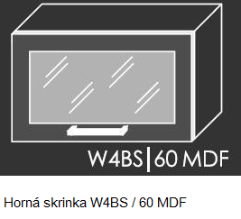 ArtExt Kuchynská linka Brerra - lesk Kuchyňa: Spodná skrinka D/15 / (ŠxVxH) 15 x 82 x 50 cm – Obrázok 76