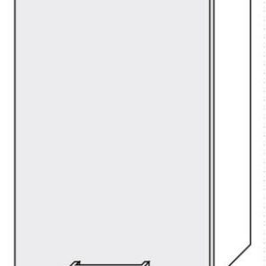 ArtExt Kuchynská linka Brerra – mat Kuchyňa: Horná skrinka W2/50 / (ŠxVxH) 50 x 72 x 32,5 cm