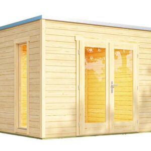 Luxusný drevený záhradný domček P 285 (3×2,5m) Weka