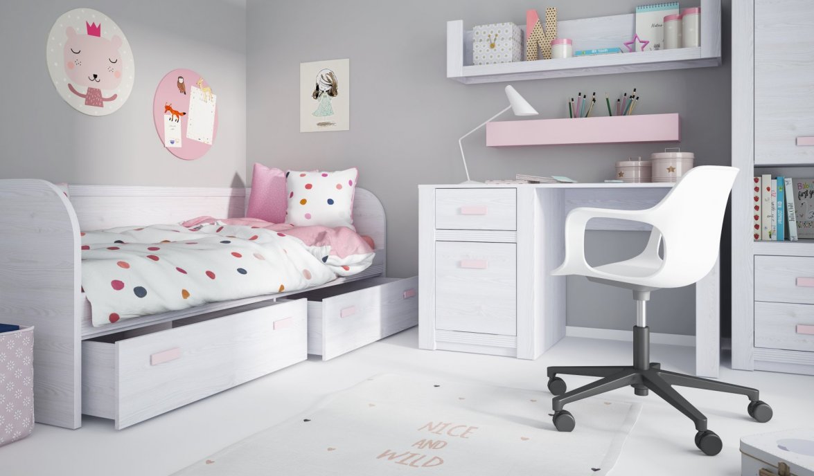 ArtExt Jednolôžková posteľ MACY No Z01 | 90 x 200 cm Prevedenie: Posteľ MACY No Z01 – Obrázok 5