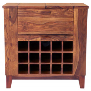 Barová skriňa Kali 90x90x45 indický masív palisander