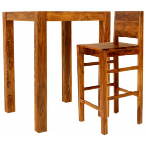 Barový stôl 80x110x80 indický masív palisander