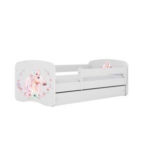 Detská Posteľ. Babydreams+Sz+M biela 70×140 Kôň