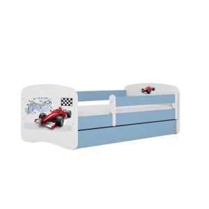 Detská Posteľ. Babydreams+Sz+M modrá 80×180 Formula