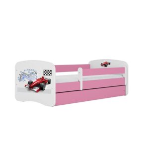 Detská Posteľ. Babydreams+Sz+M ružová 70×140 Formula