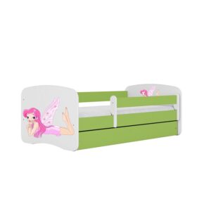 Detská Posteľ. Babydreams+Sz+M Zelená 80×180 Víla 2