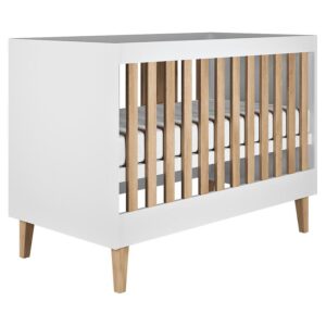 Detská postieľka Kubi biela 60×120