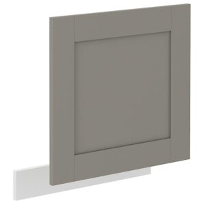 Dvierka na umývačku Luna claygrey/biela 570×596