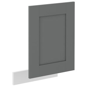 Dvierka na umývačku Luna dustgrey/biela 570×446