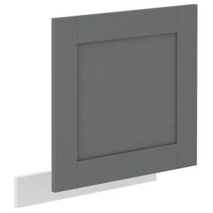 Dvierka na umývačku Luna dustgrey/biela 570×596