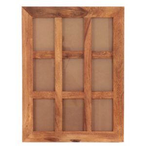 Fotorámček Kali pre 9 foto indický masív palisander