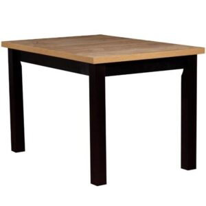 Jedálenský stôl ST45 140×80 dub wotan / čierna