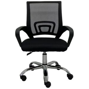 Kancelárske kreslo Cyrus C104 black/chrom