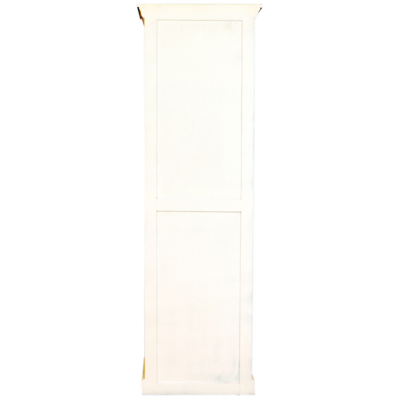 Knižnica Agni 60x190x45 indický masív mango – Obrázok 3