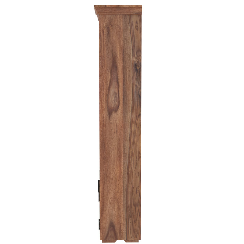 Knižnica Mira 90x180x35 indický masív palisander – Obrázok 3