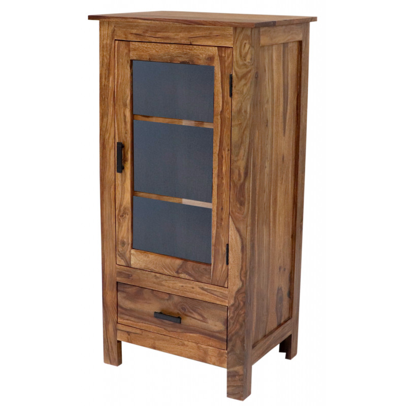 Knižnica Rami 60x120x45 indický masív palisander – Obrázok 2