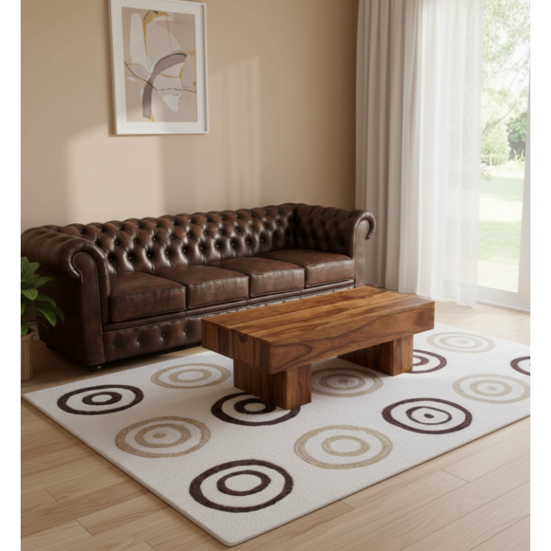 Koberec TASPINAR 160x230 cm z pravej vlny