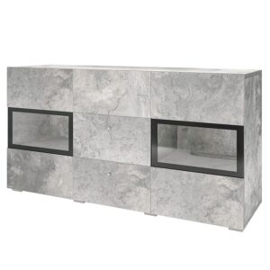 Komoda Baros 26  2d3d Svetlý betón