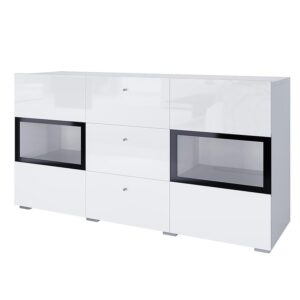 Komoda Baros 26  2d3s Biela