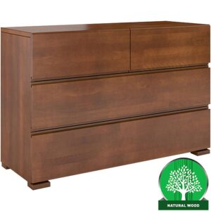 Komoda drevená buk 4s Skandica Vestre Orech