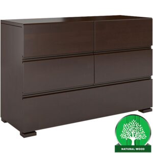 Komoda drevená  buk 5s Skandica Vestre Palisander