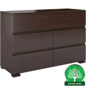 Komoda drevená  buk 6s Skandica Vestre Palisander