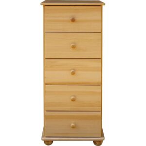 Komoda K10 5 zásuviek borovica