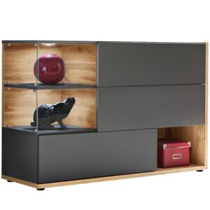 Komoda Silk antracit/wotan