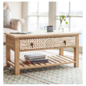 Konferenčný stolík Sita 90x45x60 indický masív mango