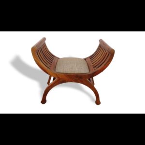 Kreslo Senátne 60x60x40 indický masív palisander