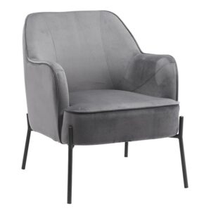 Kreslo Bob Dark Grey Velvet 13