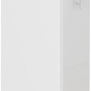 Kuchynská skrinka Lara 15D cargo bb MDF biely lesk