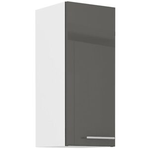 Kuchynská skrinka Lara 30g-72 1f Mdf sedá lesk